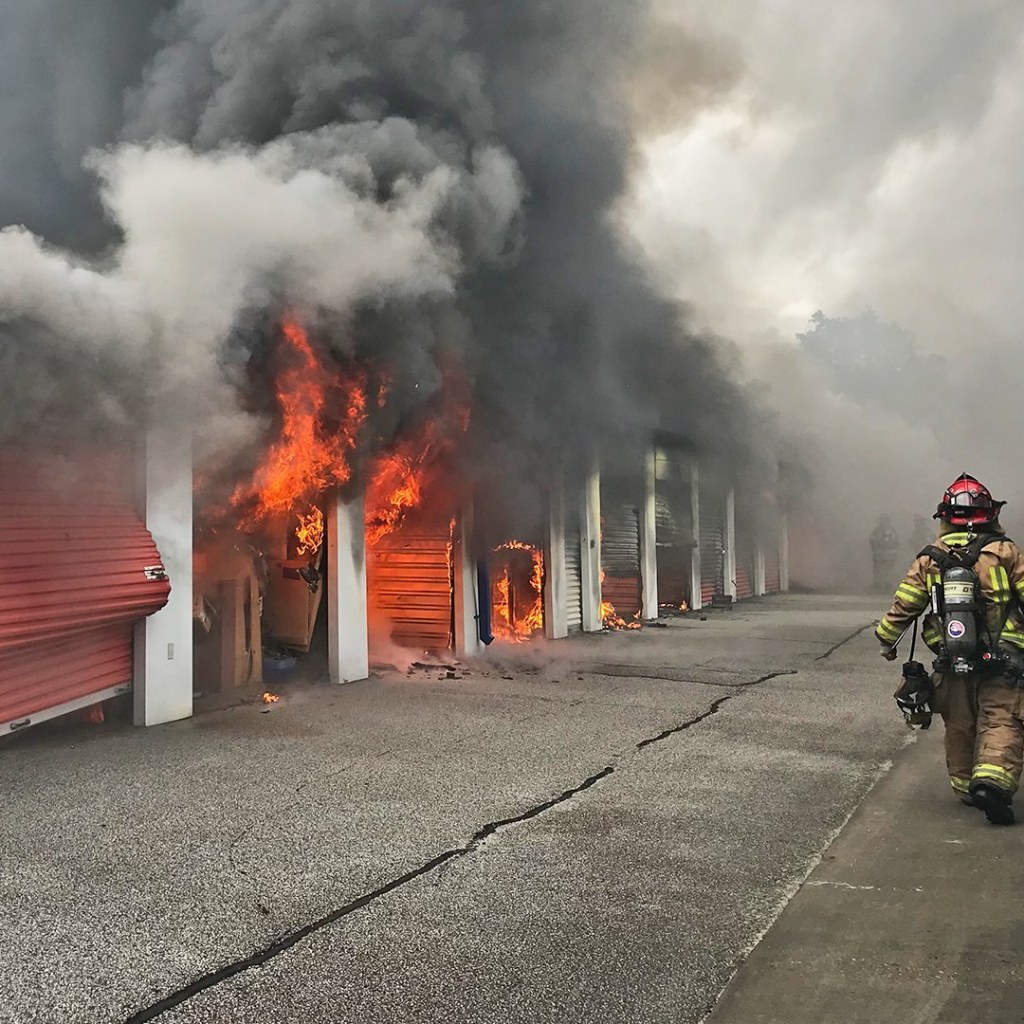 Picture of: Storage units go up in flames in Augusta – The Augusta Press